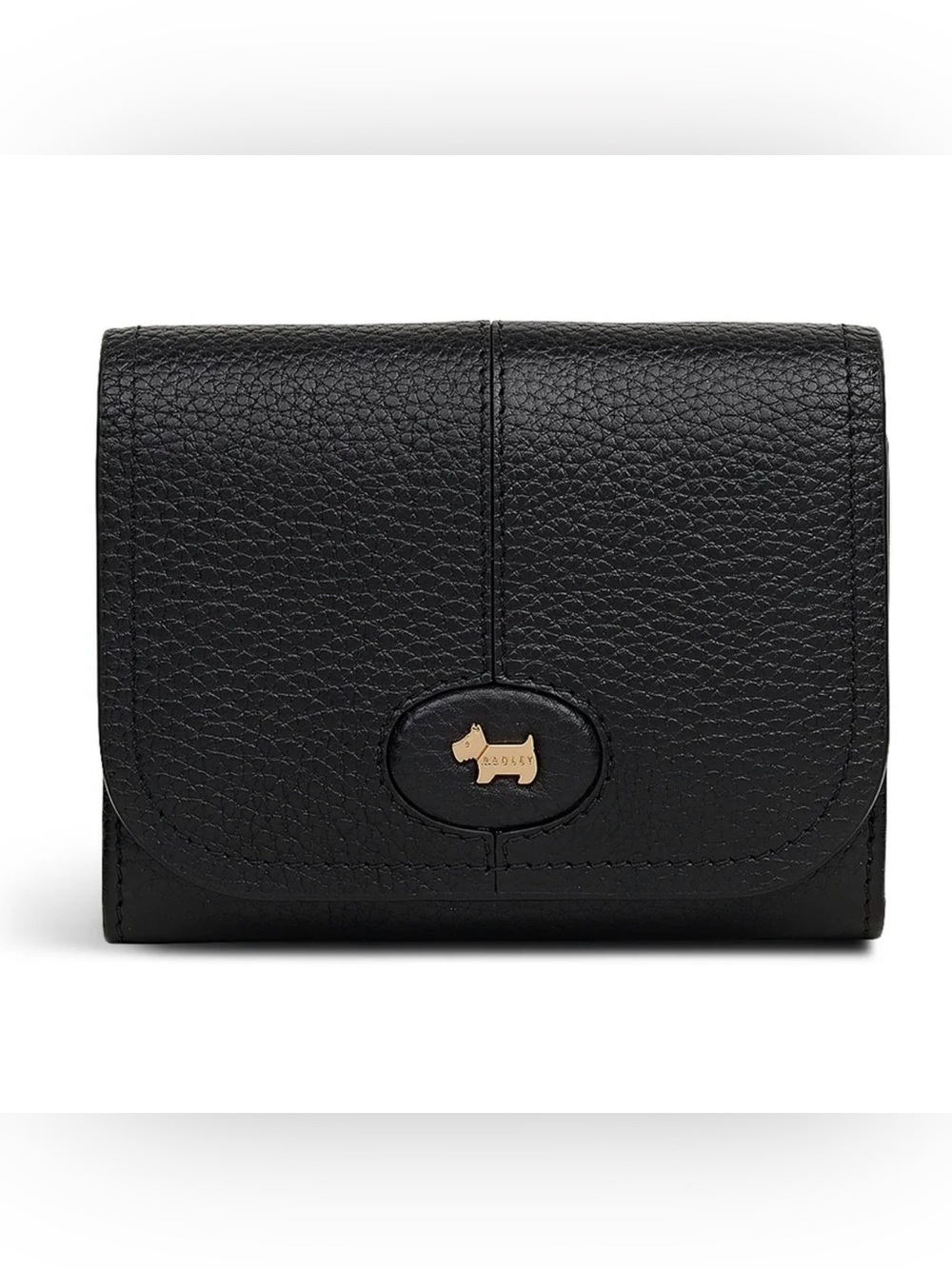 RADLEY London Maldon Mews Medium Flapover Wallet Black Scottie Dog NWT